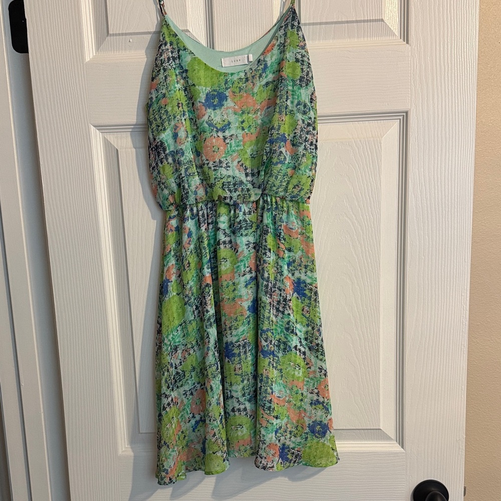 Lush Multicolor Floral Dress